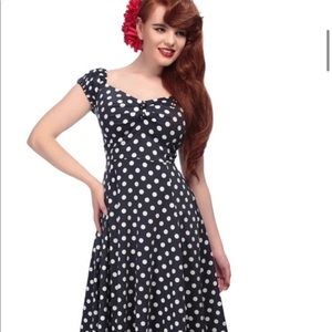 Collectif 50s style swing dress